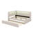 Full Size Fully Upholstered Platform Bed With USB Connectivity, LED Lighting, And Trundle Bed-162050127