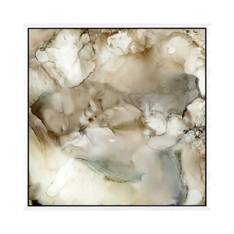 Stonewashed III by Carol Robinson - Print on Canvas, 45.72 cm H x 45.72 cm W, White Framed