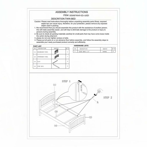 Dimensions du produit