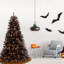 North Valley® 7' Black Spruce Artificial Christmas Tree with 500 Clear Lights with Stand