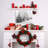 15.75 in. x 12 in. x 0.75 in. Winter Wonderland Battery Operated Lighted Wall Art