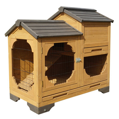 Cage à lapin avec rampe O'connor