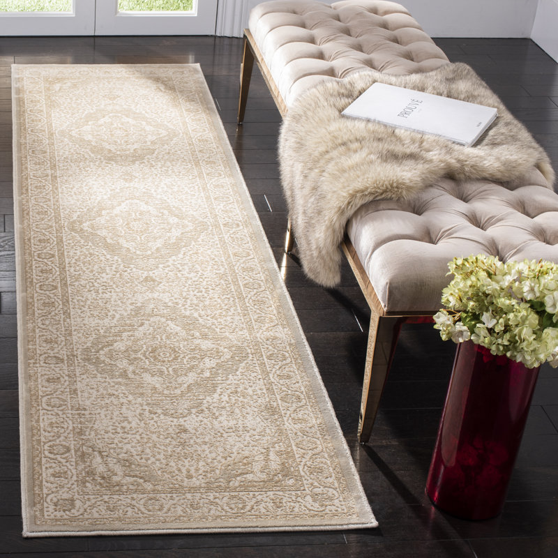 Tapis oriental Forestburgh Performance, Tapis de couloir 2 pi 2 po x 8 pi