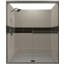 Porte de douche semi-cadrée L 62 "x H 70"-42568616-42568617