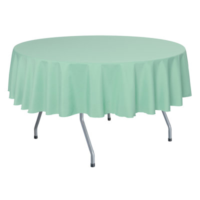 Rhein Solid Color Round Tablecloth