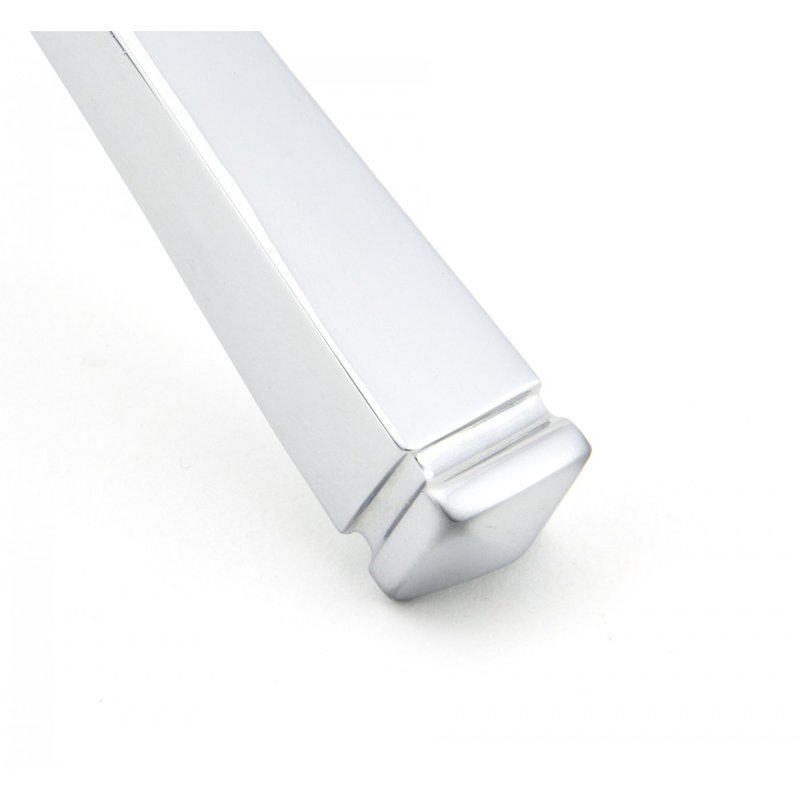 Avon Lock Door Handle Kit, Polished Chrome
