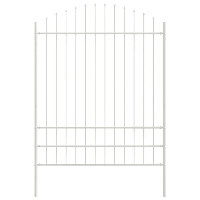 225cm H x 170cm W Metal Border Fencing