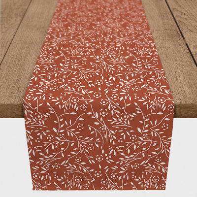 Danazia Delicate Florals Outdoor Table Runner Floral