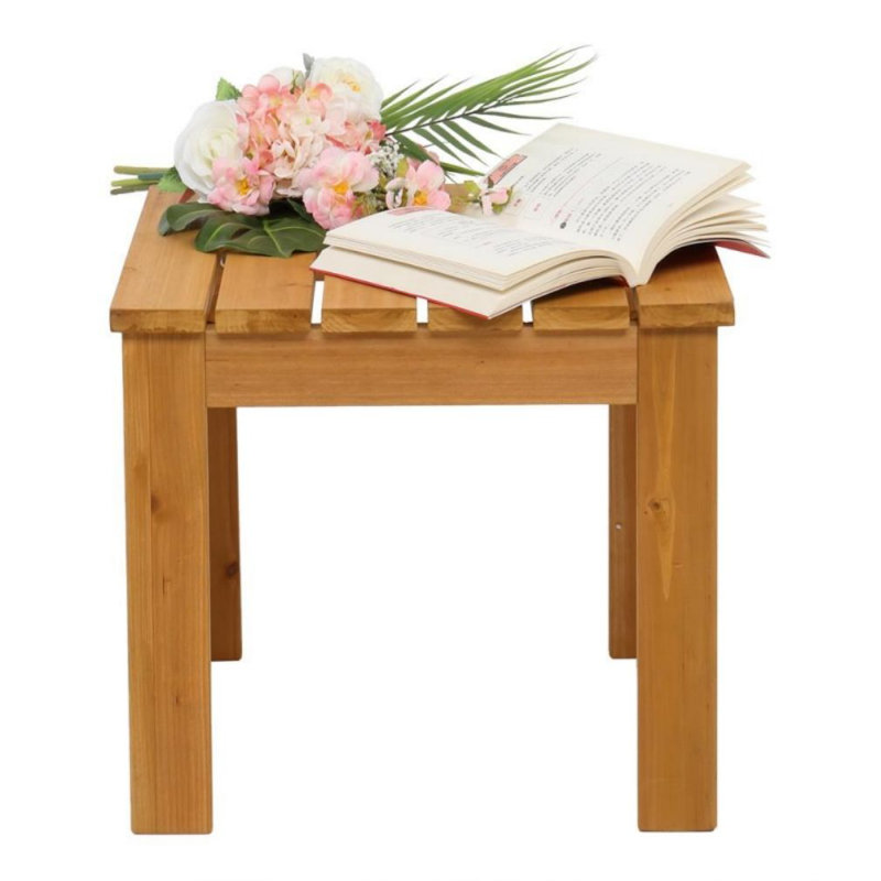 Solid Wood End Table