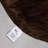 Shag Faux Fur Washable Brown Area Rug-67921113
