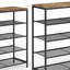 Fyrk 10 Pair Shoe Rack