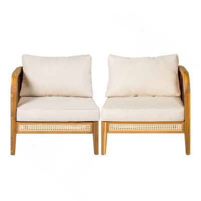 Fauteuils d'extérieur Kirkby (gauche et droite)