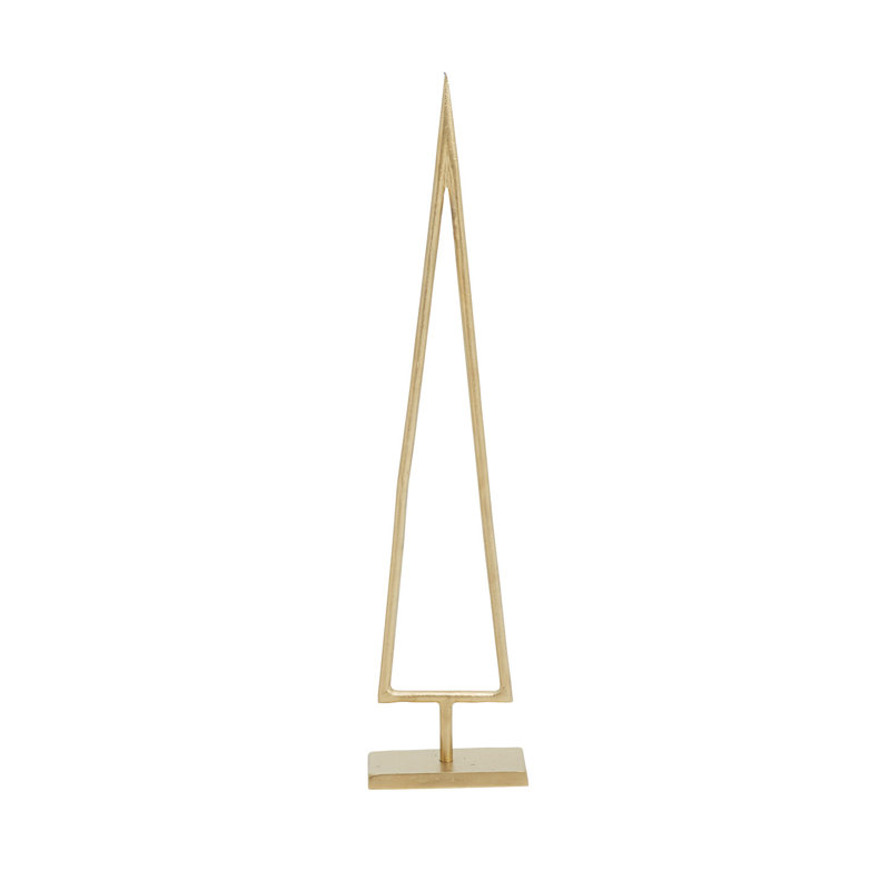 Arbre triangulaire en aluminium Cassina, H 38 po x l 8,75 po x P 4 po