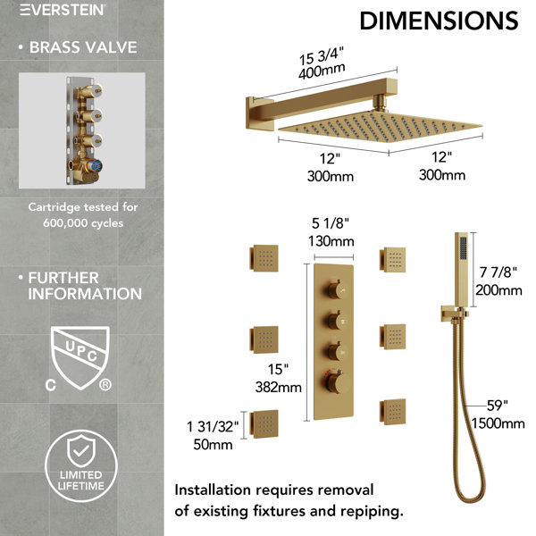 Dimensions du produit