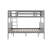 Convertible Solid Wood Bunk Bed Frame For Kids With Ladder, No Box Spring Needed-1929184157-1927958545