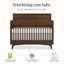 Lit de bébé 4-en-1 Evolur Loft Antilia Mid-Century-116669245