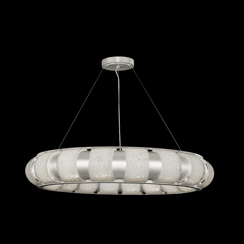 Bond 18 - Light LED Pendant, Clear, Silver