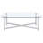 Linda Chrome 2-piece Coffee Table Set
