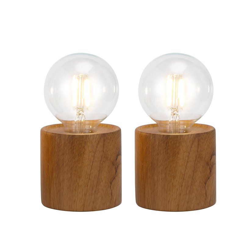 Ebern Designs Set of 2 Battery Powered Lamp