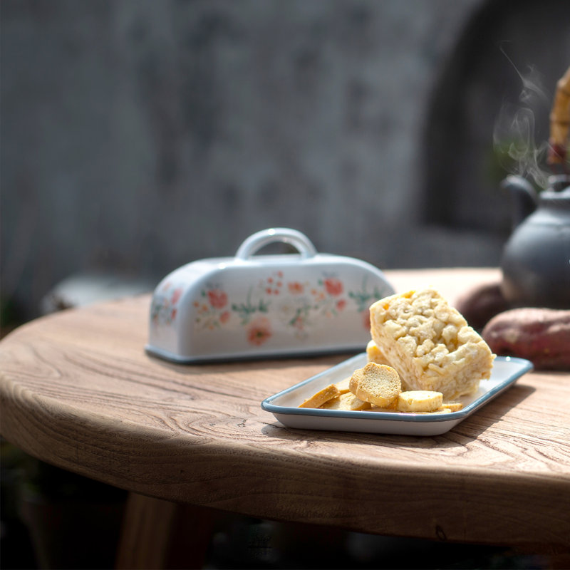 Enamel Butter Dish Butter Holder