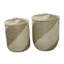 Ensemble de 2 paniers en ruppie maritime