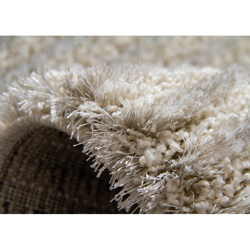 Bernadine Solid Colour Flatweave Area Rug, Rectangle 160 x 230cm