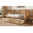 Rattan Daybed With 2 Drawers For Limited Space, Guest Room, No Box Spring Needed-947253912-947253913