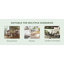 Elegant Dining Experience Transparent Glass Modern Style Home Comfort