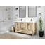 Ensemble de meuble-lavabo double 60 po Malibu-76042396-76042398