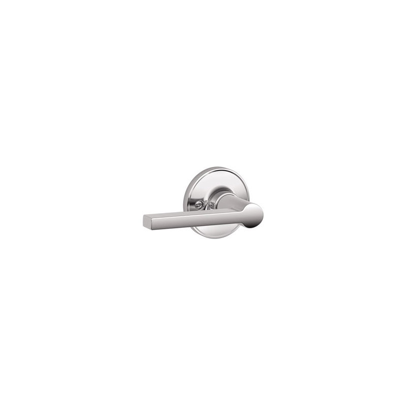 Solstice Lever Non-Turning Lock, Bright Chrome