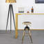 Tabouret de bar pivotant à hauteur réglable, tabourets de bar à hauteur de comptoir avec chaises en métal à hauteur de comptoir avec repose-pieds pour la cuisine et la salle à manger-1017718450