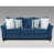 Tissu bleu marine