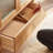 Modern simple log bookcase
