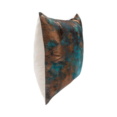 Equilibrium Abstract Linen Blend Throw Pillow
