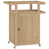 Solid Wood Kitchen Cart