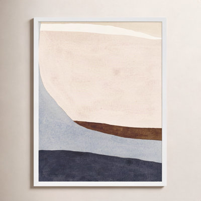 Divided "Divided by Blue 2" Painting