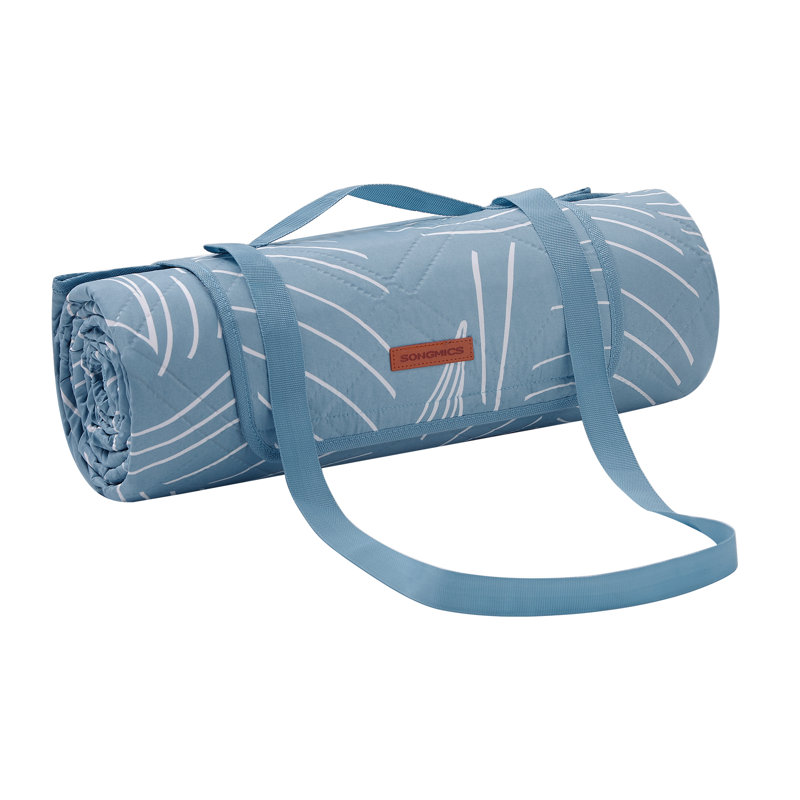 200x200cm Polyester Picnic Blanket, Blue
