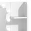 Balconera Dressing Table With Mirror,4-drawers Makeup Vanity Table Set For Bedroom Makeup Desk