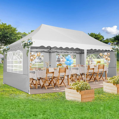 Broche 3m x 6m Metal Party Tent