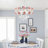 Depree 5 - Light Dimmable Drum Chandelier