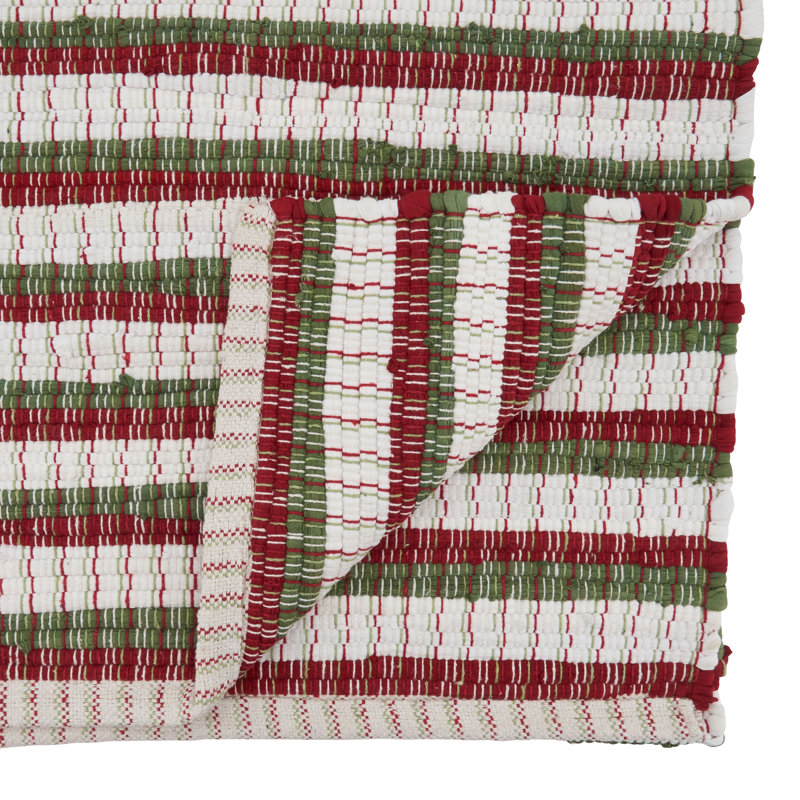 Kunala Striped 100% Cotton Table Runner