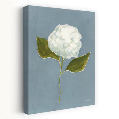 Art contemporain fleur d'hortensia contemporaine