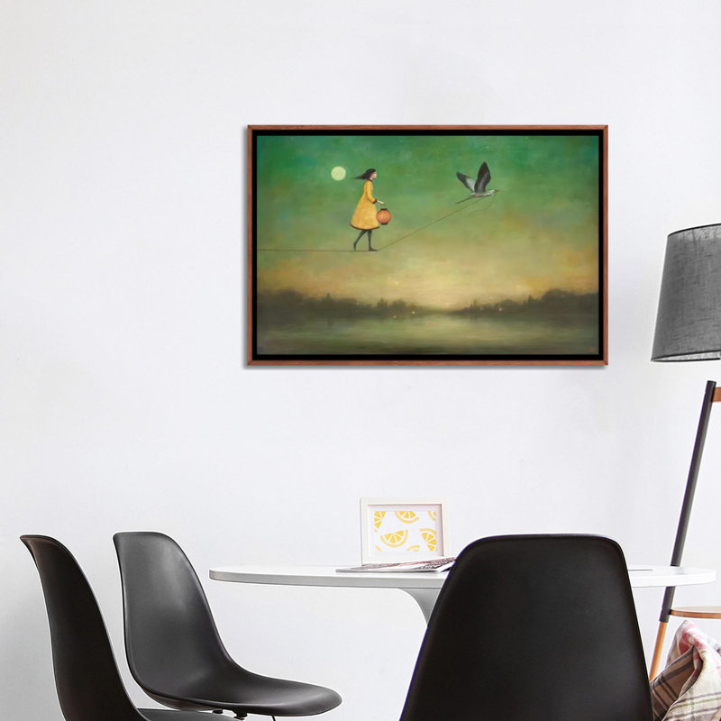« blue moon expedition » par duy huynh-print, H 32 po x l 48 po x P 1,5 po, Toile tendue