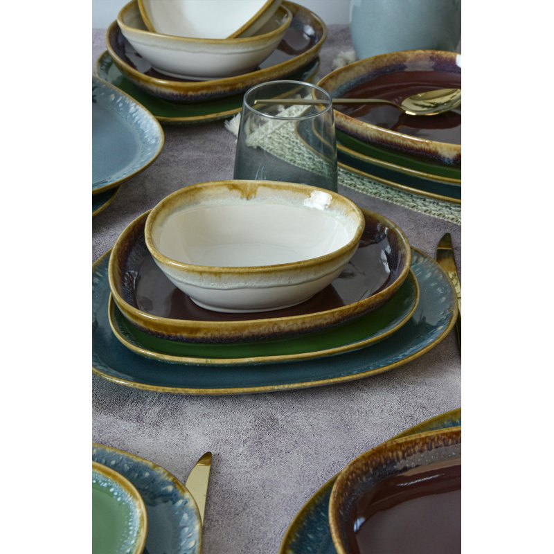 Service de table en céramique (24 pièces)