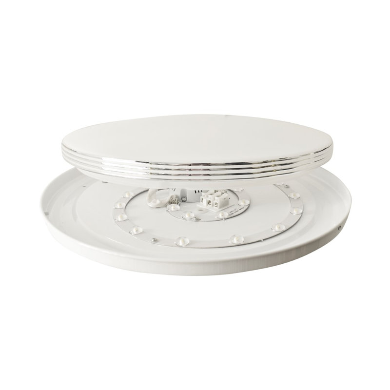 Alongi LED Flush Mount, 33cm H x 39cm W x 4.1cm D