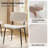 Balloo 20.75"W Modern Fabric Seat Cushion Dinning Chair Set with Curved Wooden Backrest Set of 4-1178557819-1178535026
