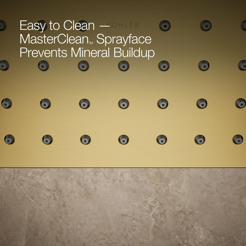 Parallel™ Rite-Temp Shower Trim, Vibrant Brushed Moderne Brass