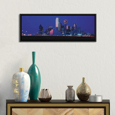 " Dallas Skyline Cityscape (Night) "