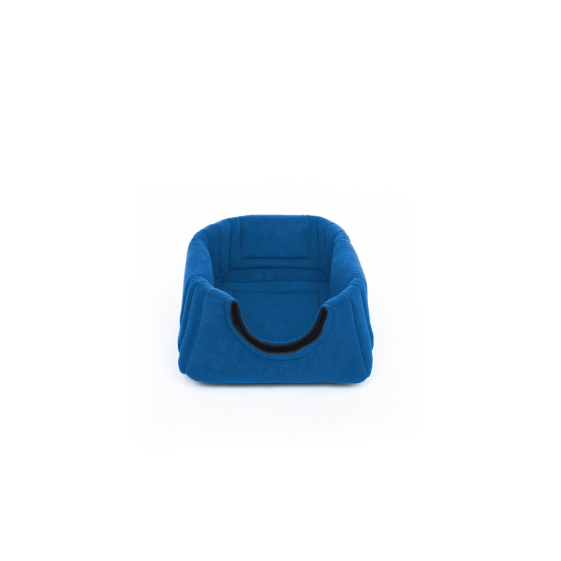 Coussin à traversin, Bleu foncé