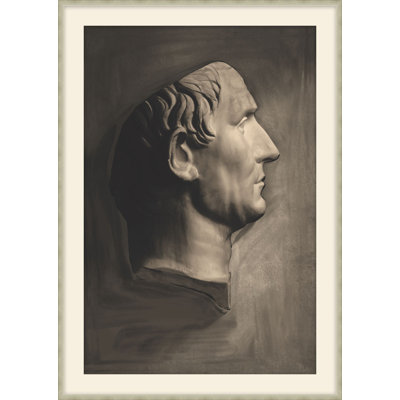 «Roman Profile 5», reproduction d'art encadrée
